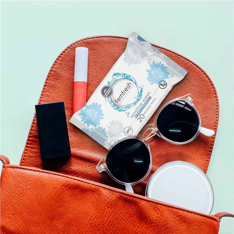 Femfresh Sensitive Wipes 20 Pack