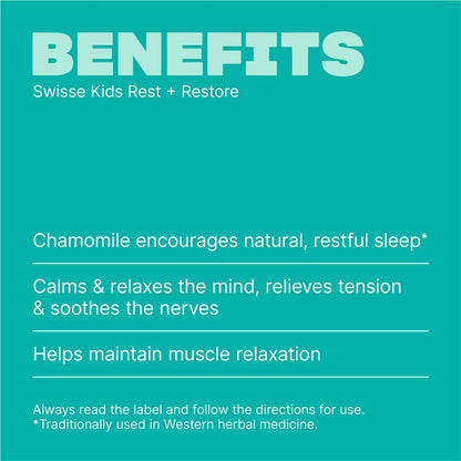 Swisse Kids Rest & Restore 60 Tablets