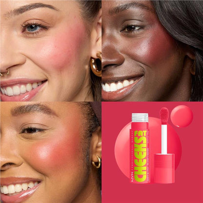 NYX Fat Cheeks Blush Bouncin Berry