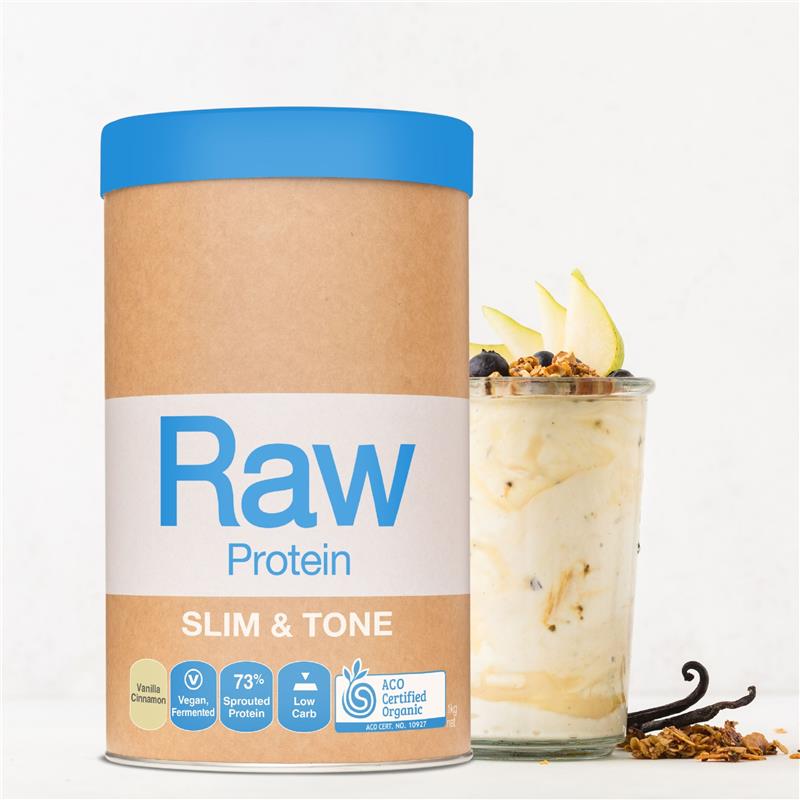 Amazonia RAW Slim & Tone Protein Vanilla & Cinnamon 1kg