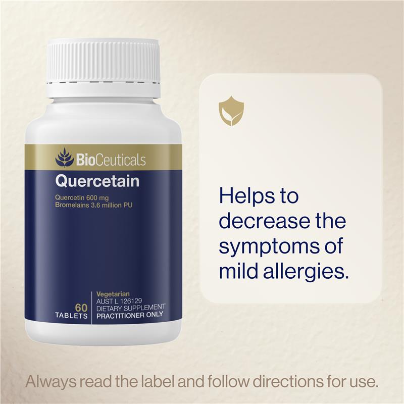 BioCeuticals Quercetain 60 Tablets - GimmeNow