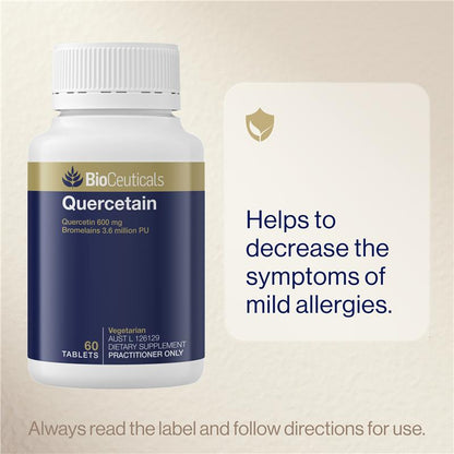 BioCeuticals Quercetain 60 Tablets - GimmeNow