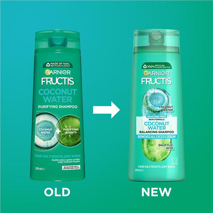 Garnier Fructis Coconut Water Shampoo 315ml