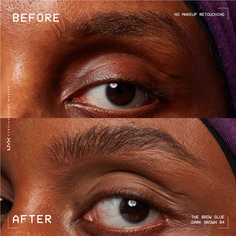 NYX The Brow Glue Tinted Dark Brown