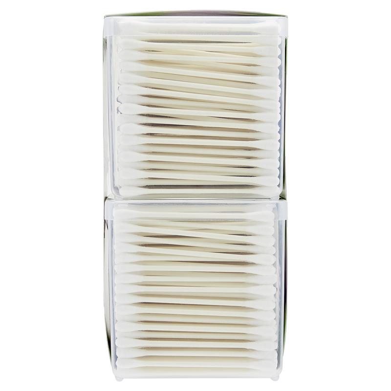 Swisspers Earth Kind Cotton Tips With Paper Stems Twin Pack 2x400 Pack