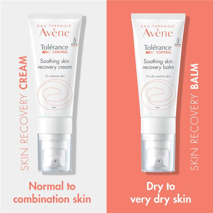 Avene Tolerance CONTROL Soothing Skin Recovery Balm 40ml - Moisturiser for hypersensitive and dry skin - GimmeNow