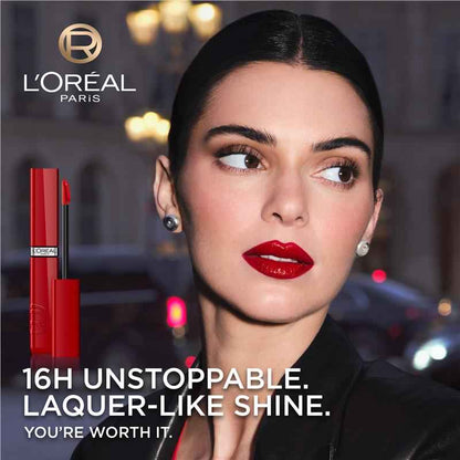 L'Oreal Paris Infallible Lacque Resistance Liquid Lipstick 220 Paris Sunset