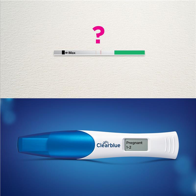 Clearblue Digital Pregnancy Test Weeks Indicator 2 Tests
