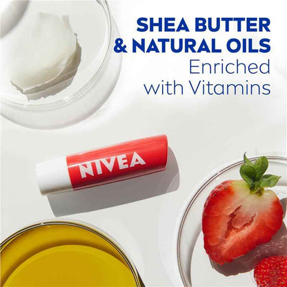 NIVEA Strawberry Shine Limited Edition Lip Balm 4.8g
