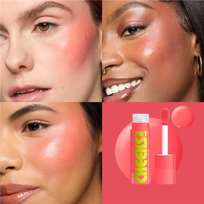 NYX Fat Cheeks Blush Peach Plunge