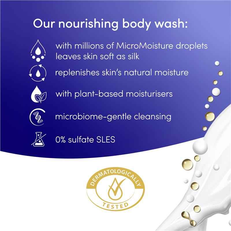 Dove Advanced Care Body Wash Triple Moisturising 700ml