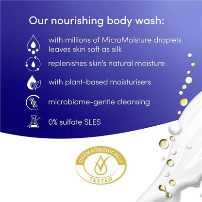 Dove Advanced Care Body Wash Triple Moisturising 700ml