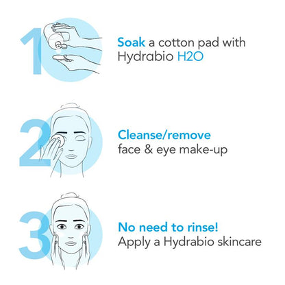 Bioderma Hydrabio H2O Hydrating Micellar Water Cleanser for Dehydrated Skin 100ml