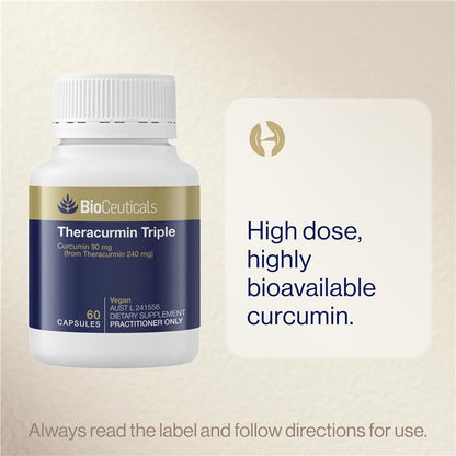 Bioceuticals Theracurmin Triple 60 Capsules NEW