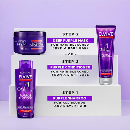 Loreal Elvive Colour Protect Purple Mask 250ml
