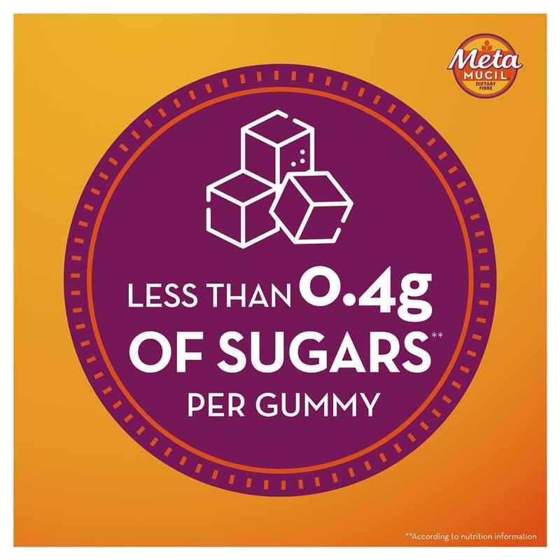 Metamucil Fibre Gummies 120 Pack