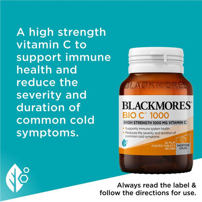 Blackmores Bio C 1000mg 62 Tablets