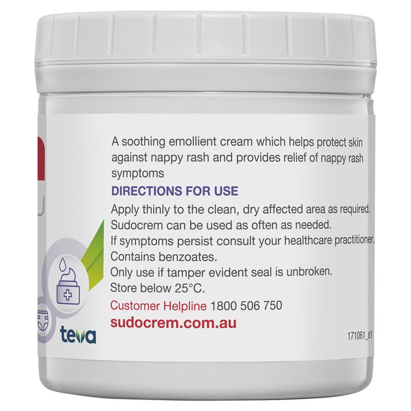 Sudocrem Healing Cream 250g for Nappy Rash