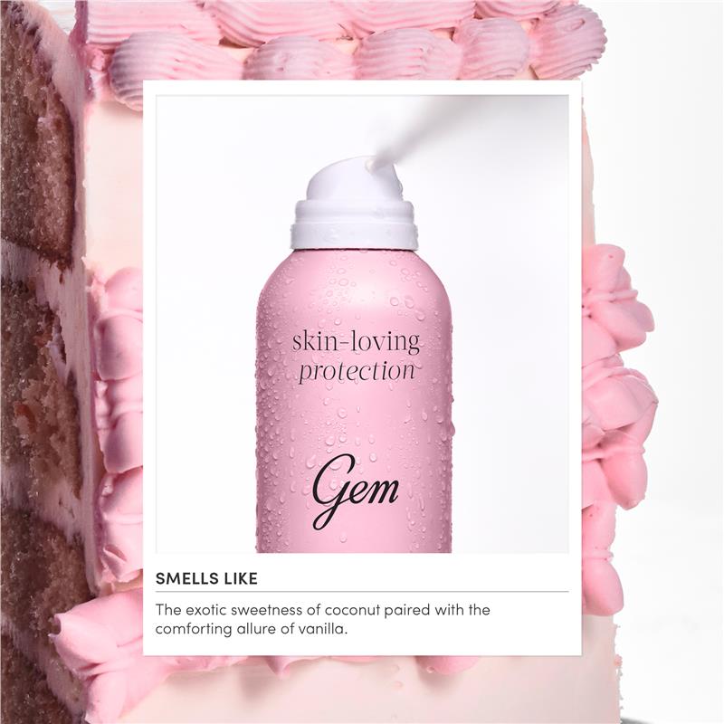 Gem Skin-Loving Antiperspirant Deodorant Aerosol Coconut Vanilla 207ml
