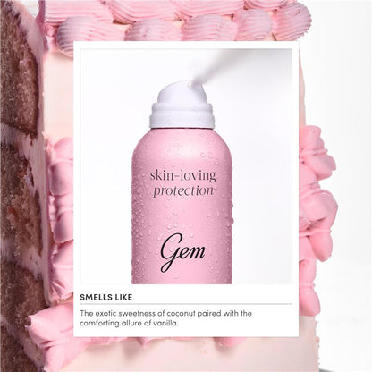 Gem Skin-Loving Antiperspirant Deodorant Aerosol Coconut Vanilla 207ml
