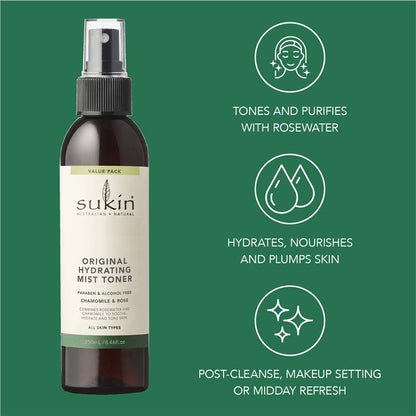 Sukin Signature Hydrating Mist Toner 250ml