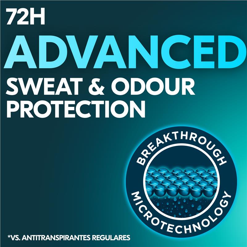 Rexona Men Advanced Antiperspirant Aerosol Invisible Dry Ice Fresh 220ml