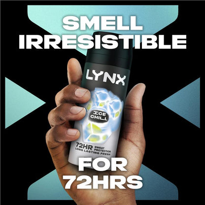Lynx Deodorant Antiperspirant Ice Chill 165ml