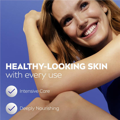 NIVEA Rich Nourishing Body Lotion Moisturiser 72H Hydration 400ml - GimmeNow