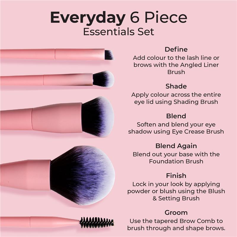 MCoBeauty Everyday 6 Piece Essentials Set