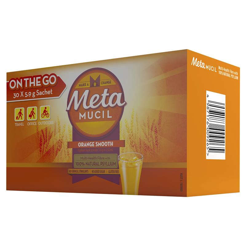 Metamucil Smooth Orange 30 Dose