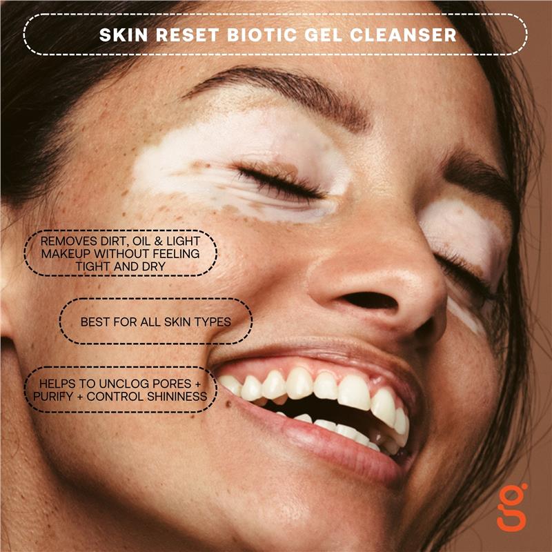 Glow Culture Skin Reset Biotic Gel Cleanser 120ml