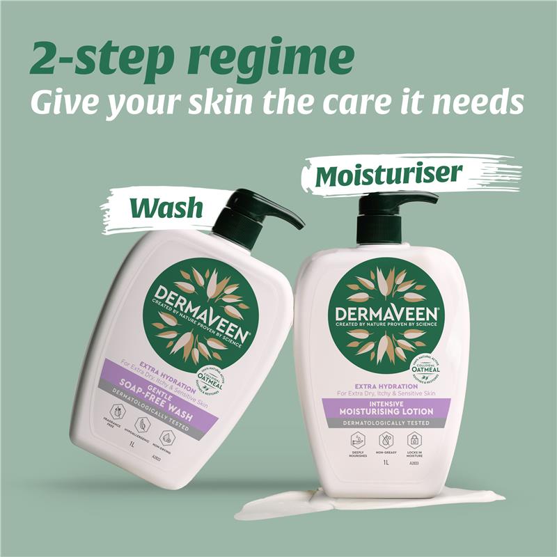 DermaVeen Extra Hydration Intensive Moisturising Lotion 1.25 Litre