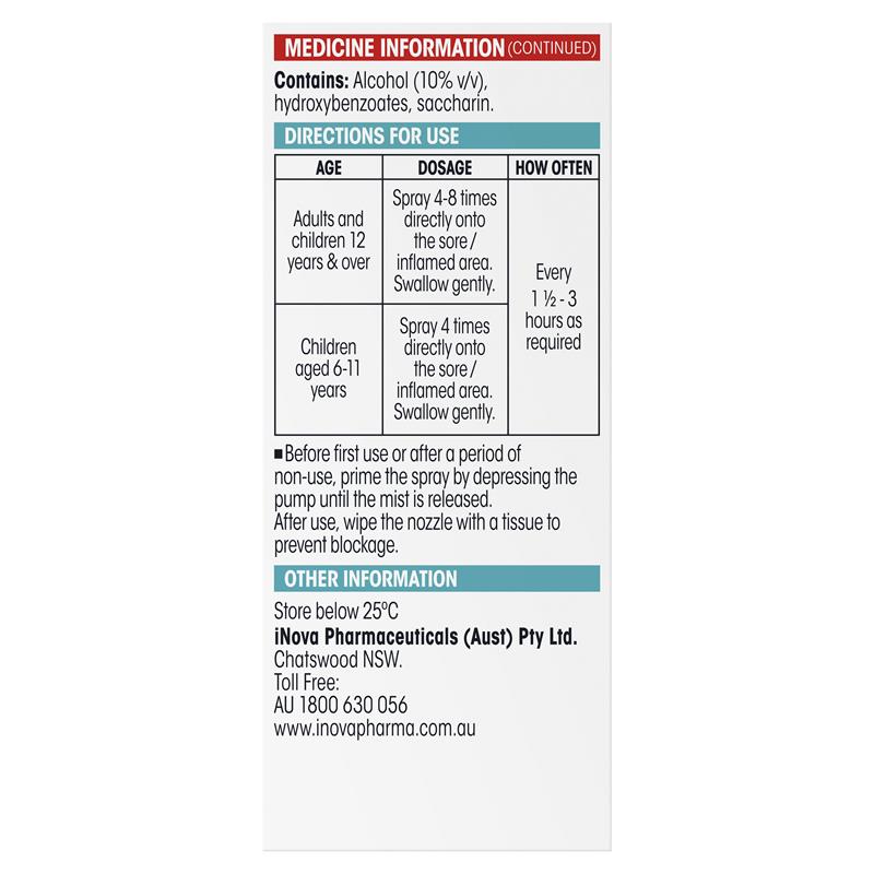 Difflam Sore Throat Spray 30ml