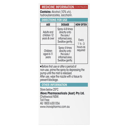 Difflam Sore Throat Spray 30ml