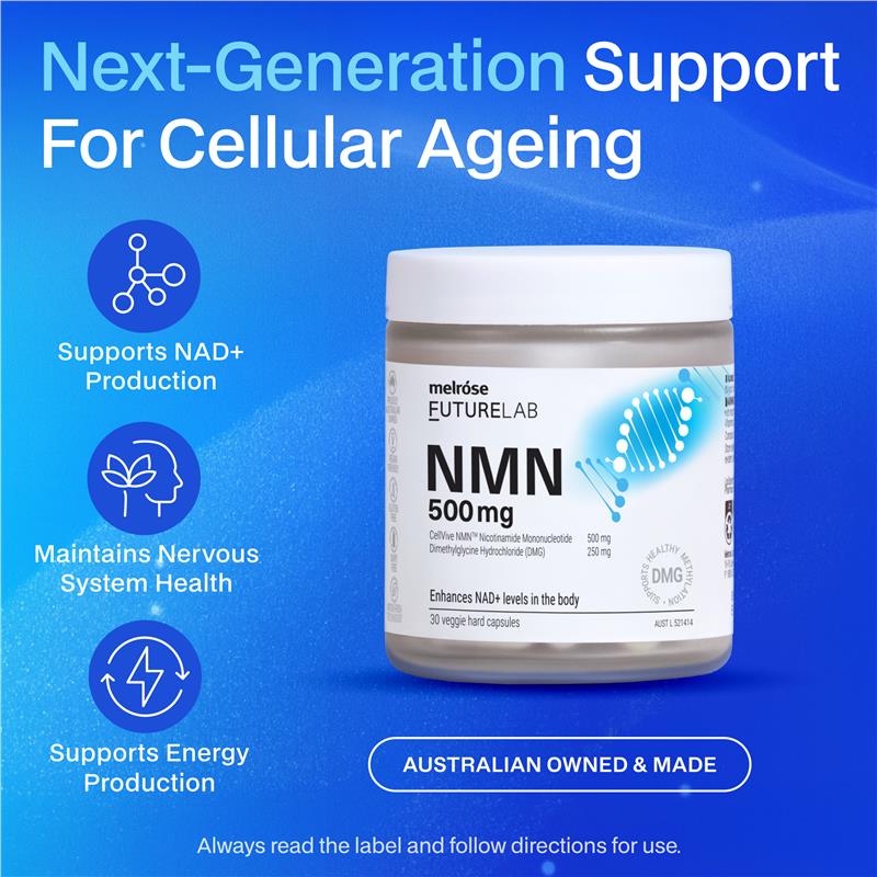 Melrose FutureLab NMN 500mg 30 Capsules