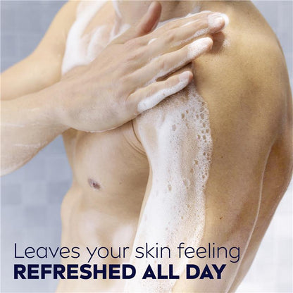 NIVEA MEN Sensitive 3-IN-1 Shower Gel Body Wash 500ml
