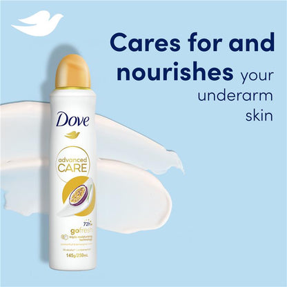 Dove Women Advanced Care Antiperspirant Aerosol Passionfruit & Lemongrass 250ml