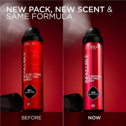 L'Oreal Paris Infallible 3-Second Setting Mist 150ml