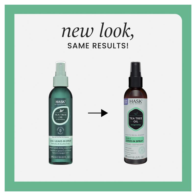 Hask Soothe + Tea Tree Oil & Rosemary Scalp Care Leave-In Spray 175ml
