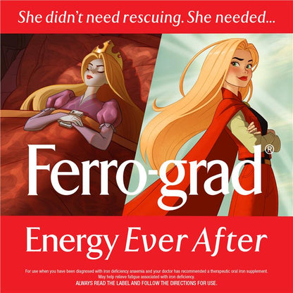 Ferro-Grad Iron & Vitamin C 120 Tablets Exclusive Size
