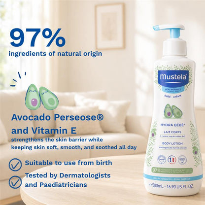 Mustela Hydra Bebe Body Lotion 500ml