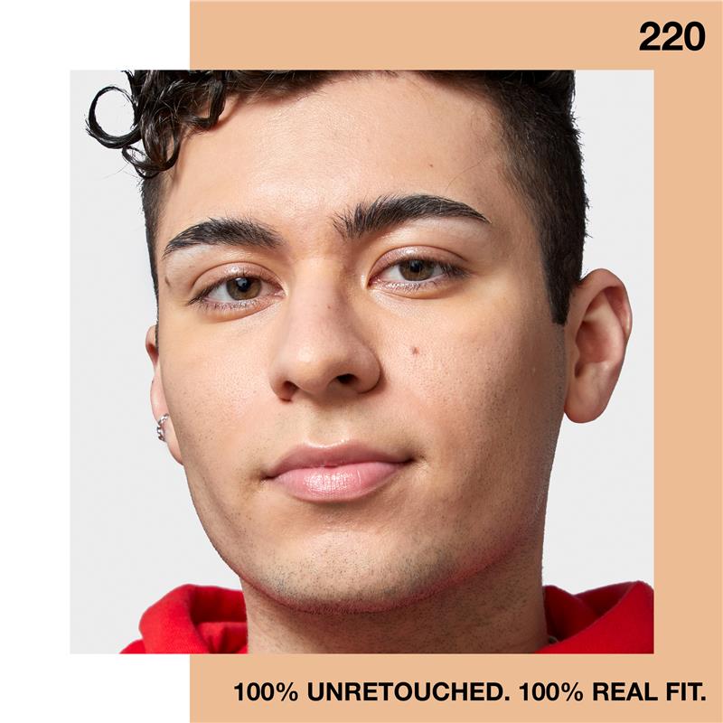 Maybelline Fit Me Matte & Poreless Mattifying Liquid Foundation - Natural Beige 220 - GimmeNow
