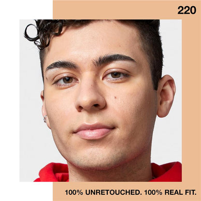 Maybelline Fit Me Matte & Poreless Mattifying Liquid Foundation - Natural Beige 220 - GimmeNow