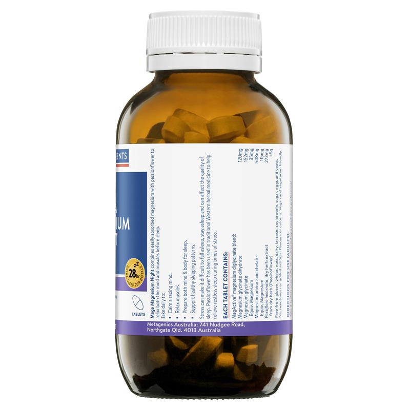 Ethical Nutrients Mega Magnesium Night 150 Tablets Exclusive Size
