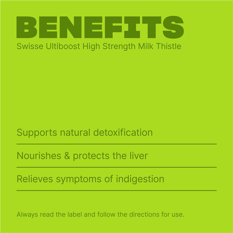 Swisse Milk Thistle 35000mg 60 Tablets