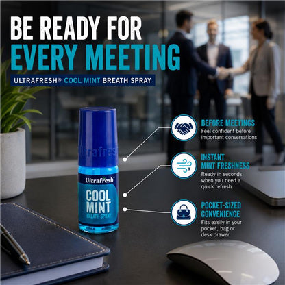Ultrafresh Coolmint Breath Freshener 12ml