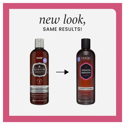 Hask Keratin Protein Smoothing Conditioner 355ml