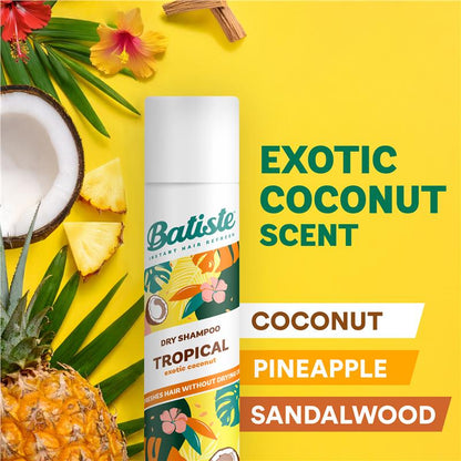 Batiste Tropical Dry Shampoo 200ml