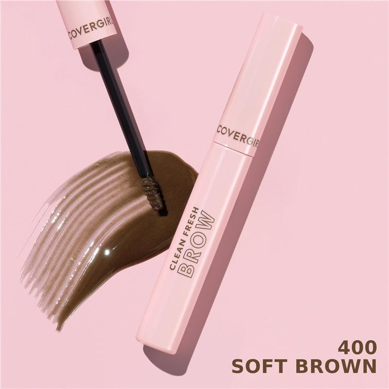 Covergirl Clean Fresh Brow Enhancer Gel Wax 400 Soft Brown