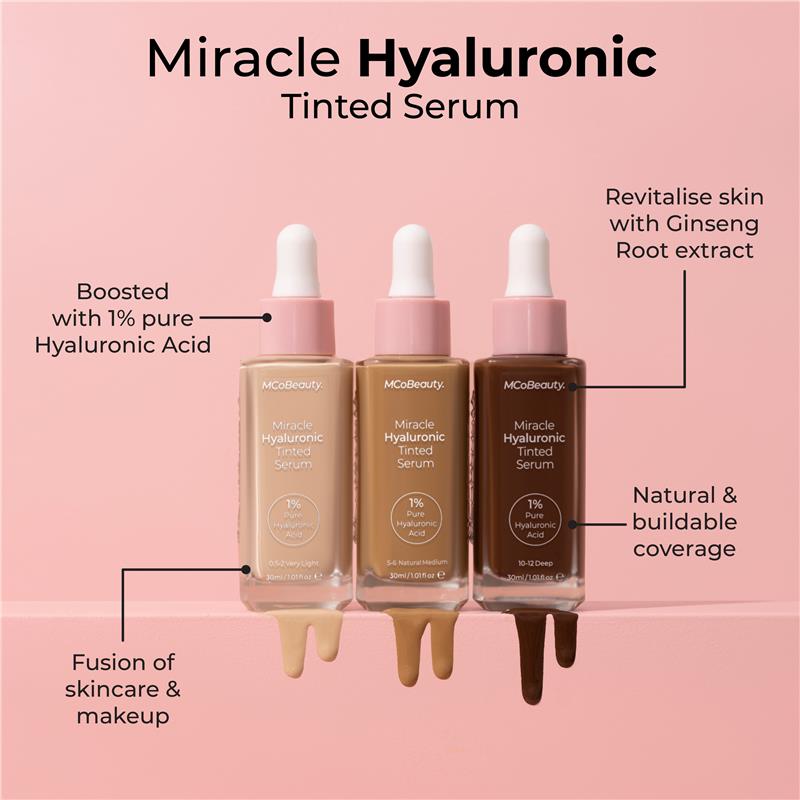 MCoBeauty Miracle Hyaluronic Tinted Serum 2-3 Light